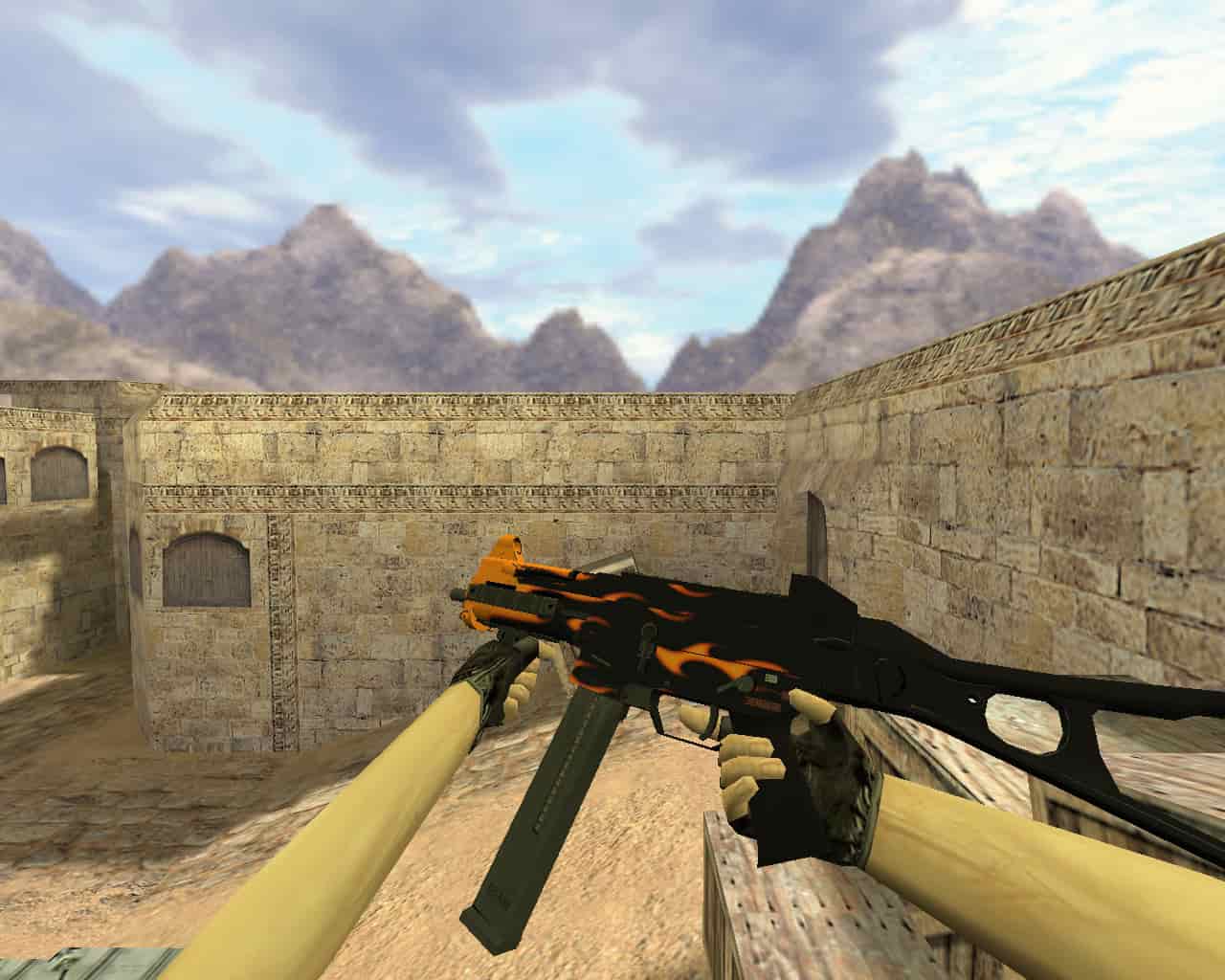 UMP-45 Пламя