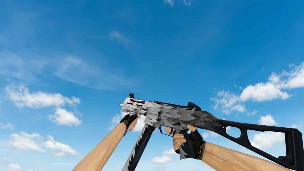 UMP-45 White Fang