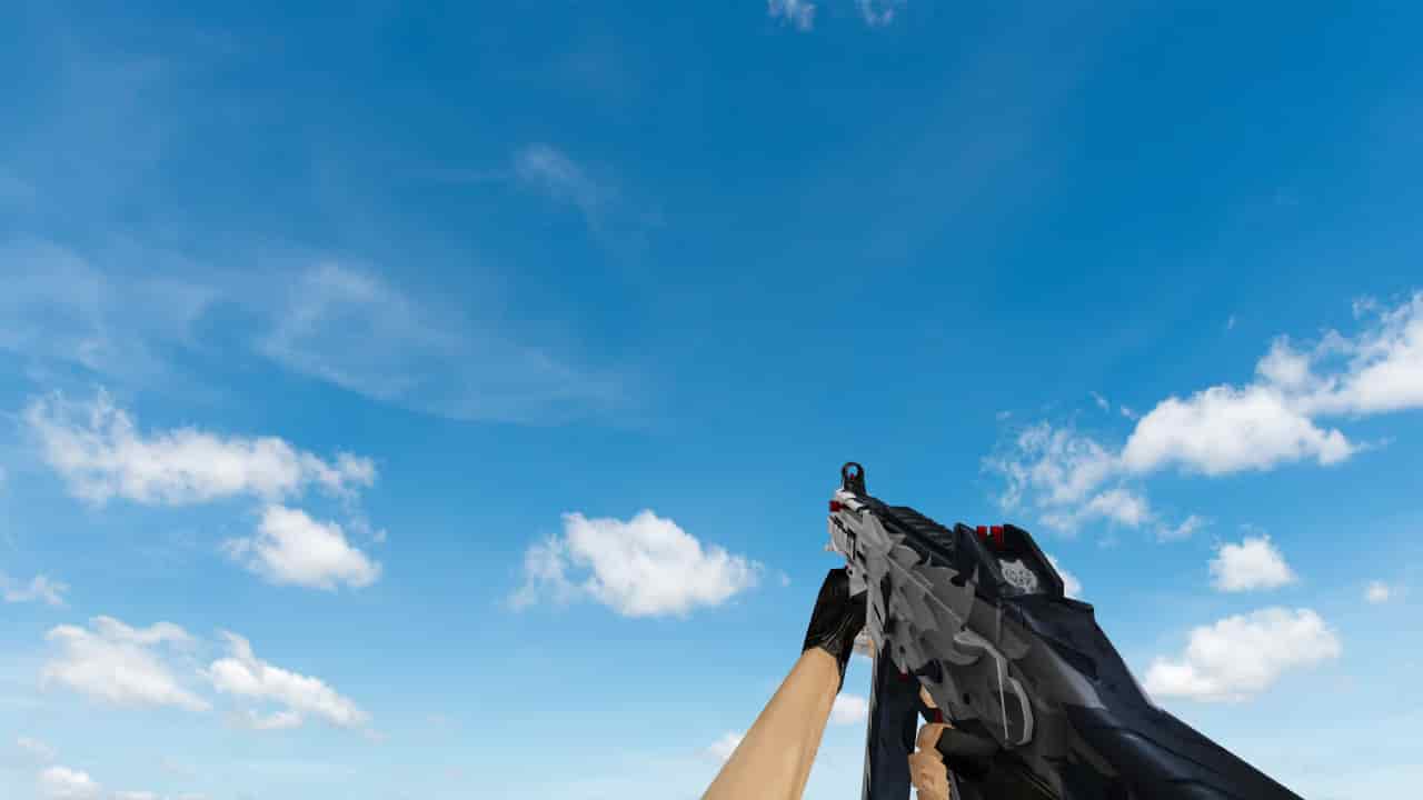UMP-45 White Fang