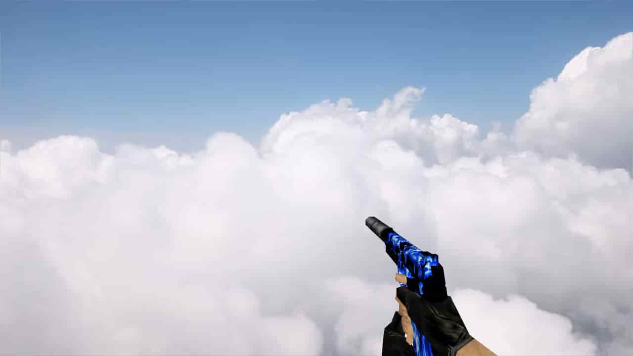 Default USP Blue Fire