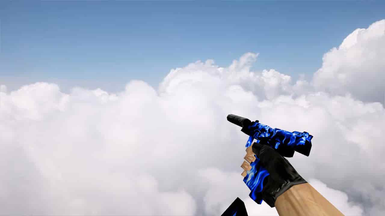 Default USP Blue Fire