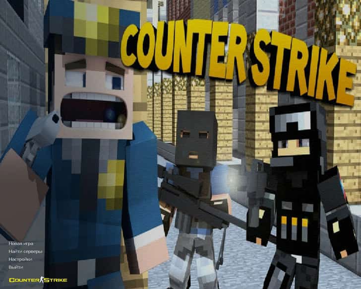 Скачать CS 1.6 Minecraft