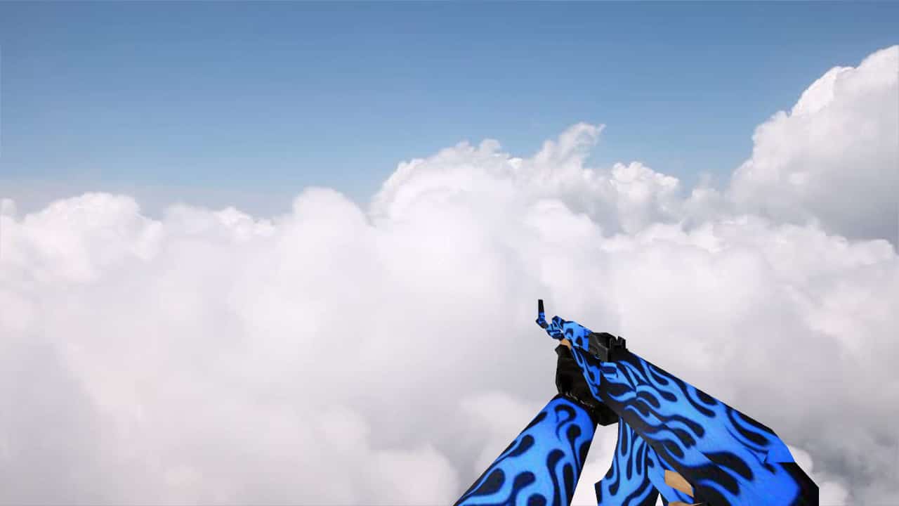AK-47 Blue Flame