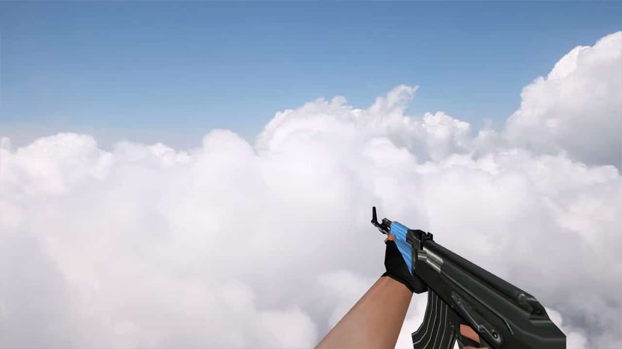 Default AK-47 Blue Edition