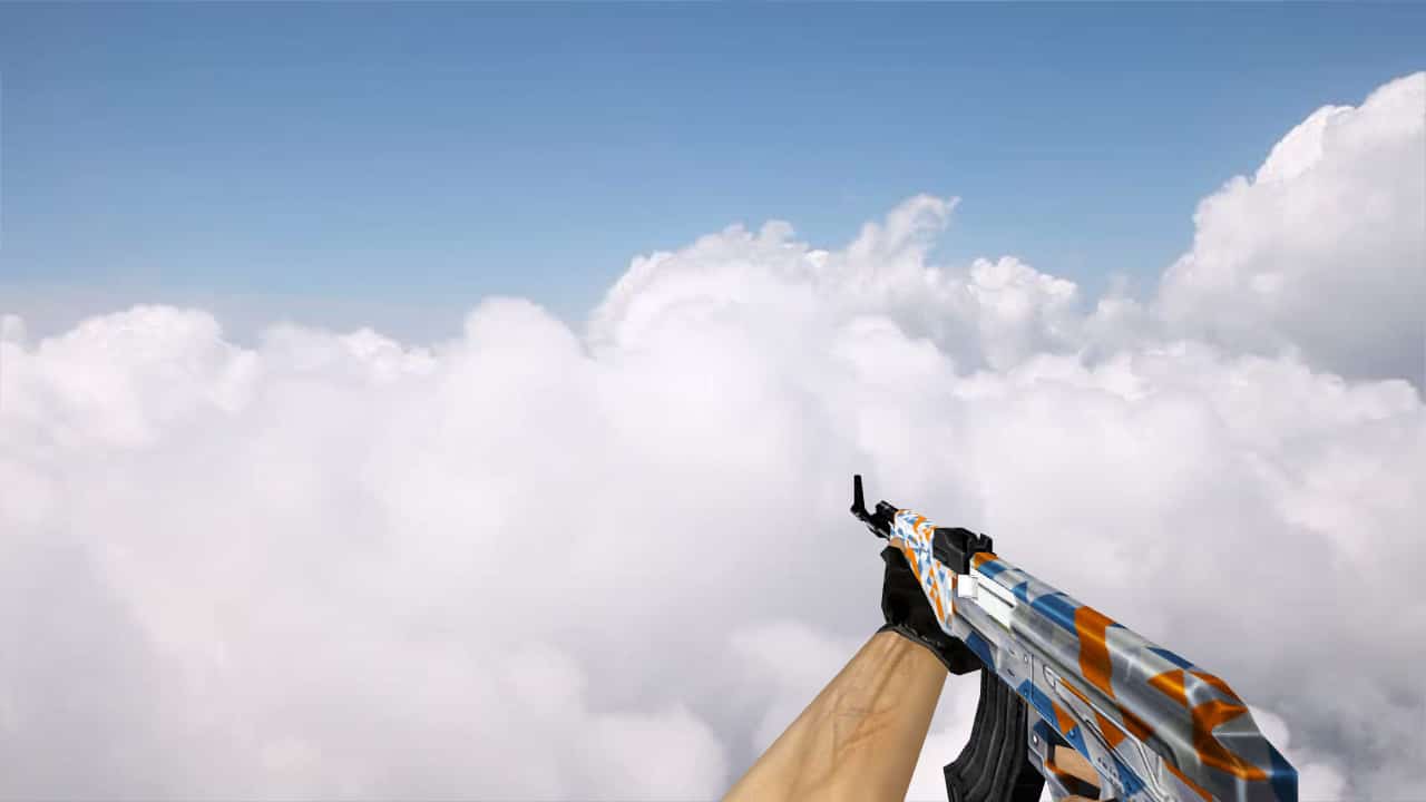Default AK-47 Whiteout Edition