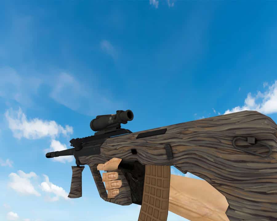 AUG | Застарелое дерево (Spalted Wood)