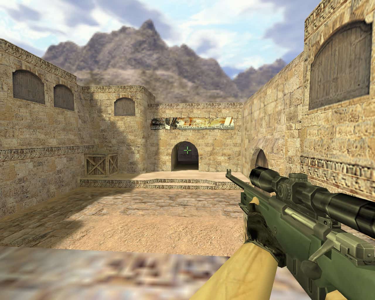 AWP с прицелом