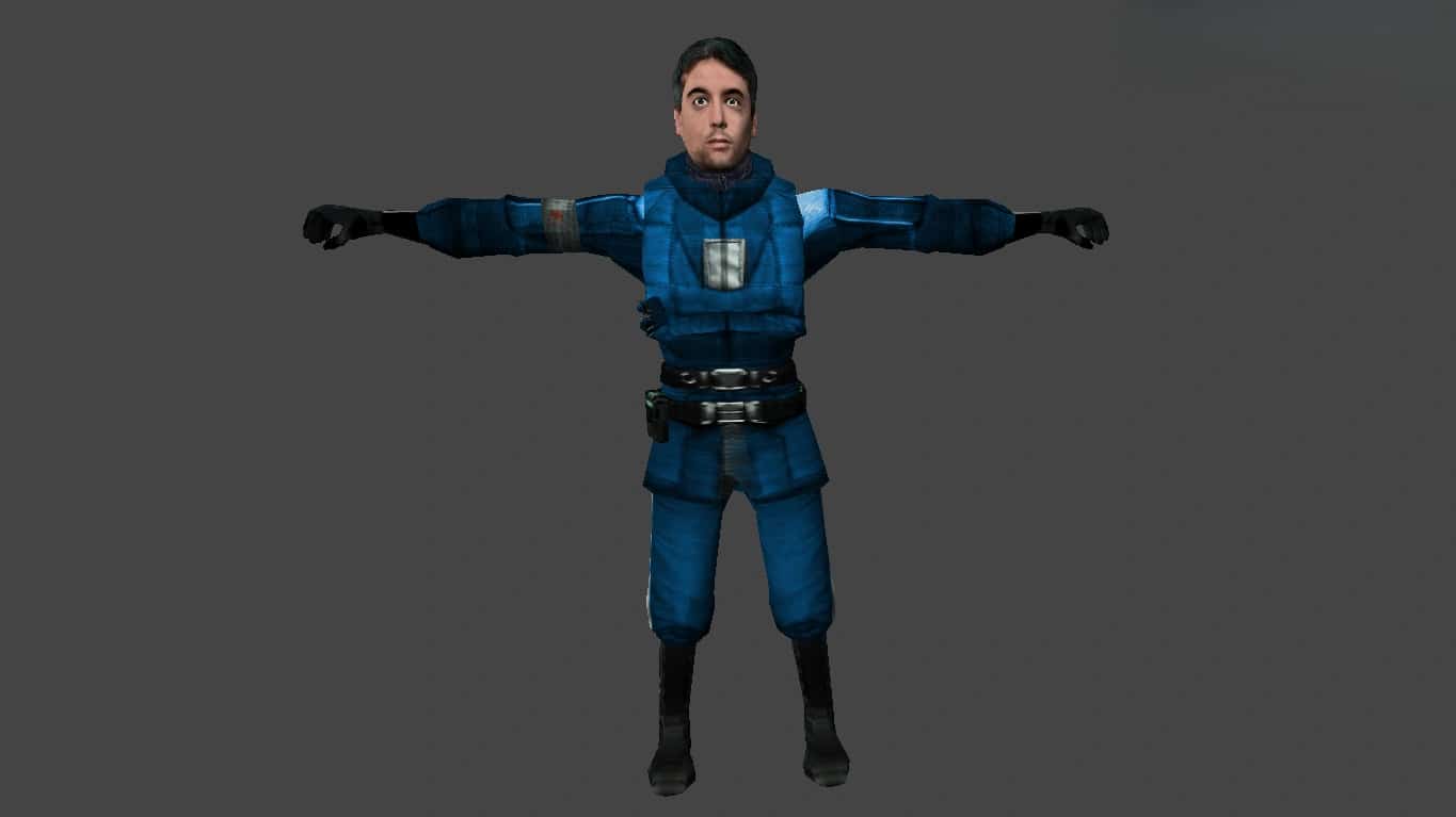 Барни Халкаун HL2