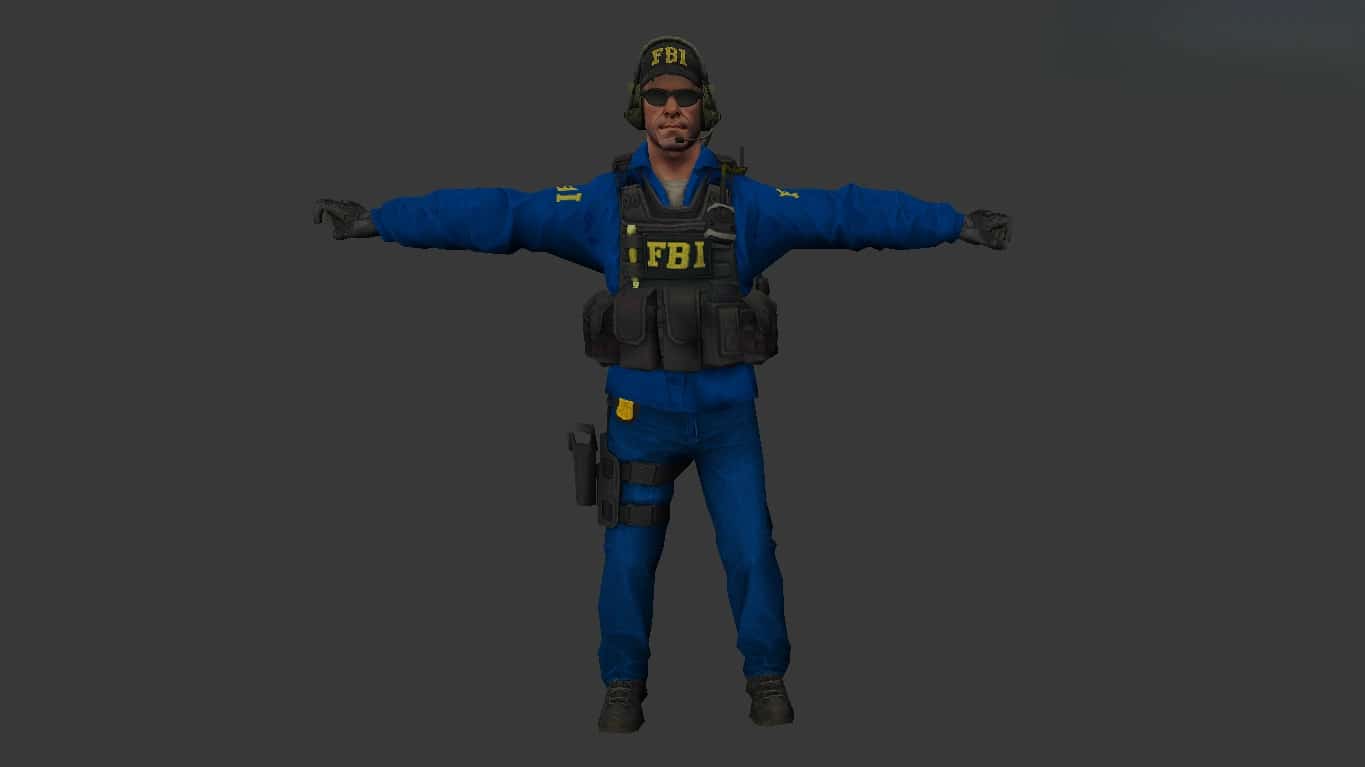 CS GO FBI Agent 1