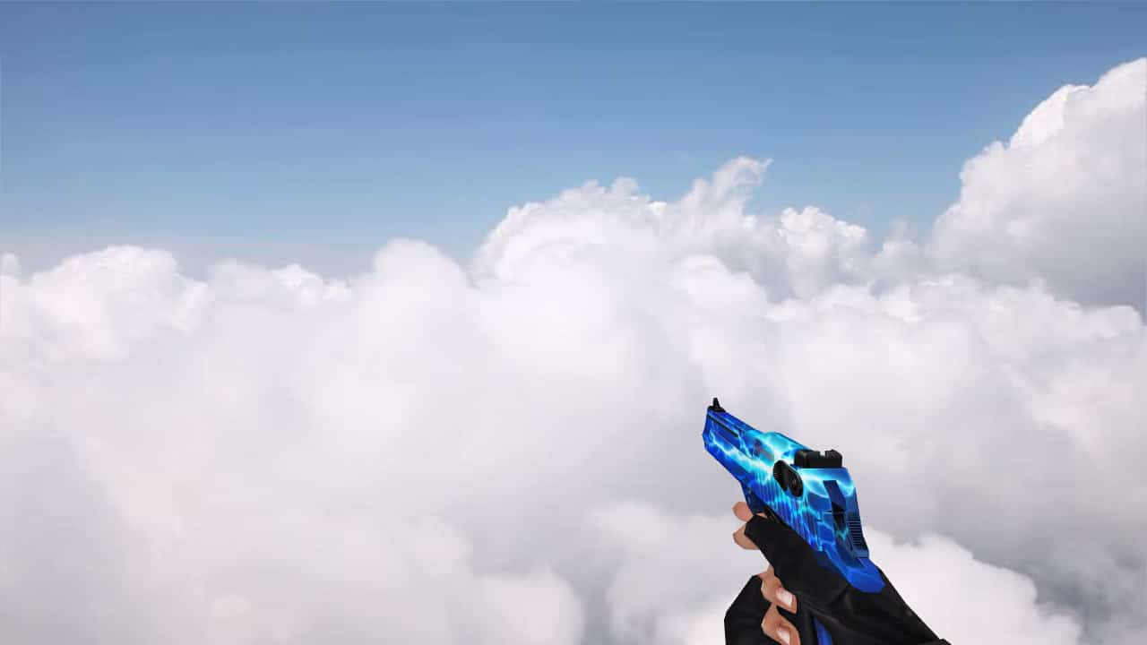 CSO Desert Eagle Blue Lightning