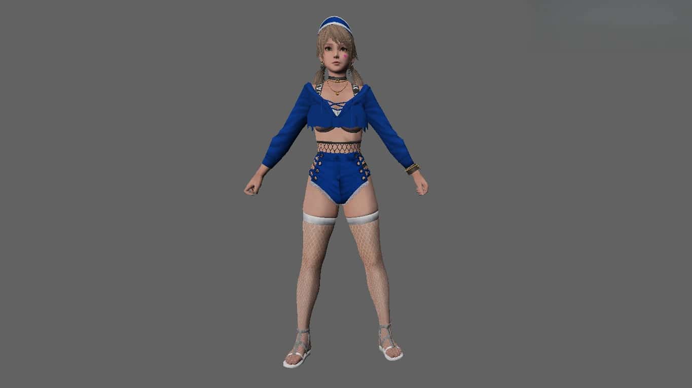 DOA Amy Gal Outfit