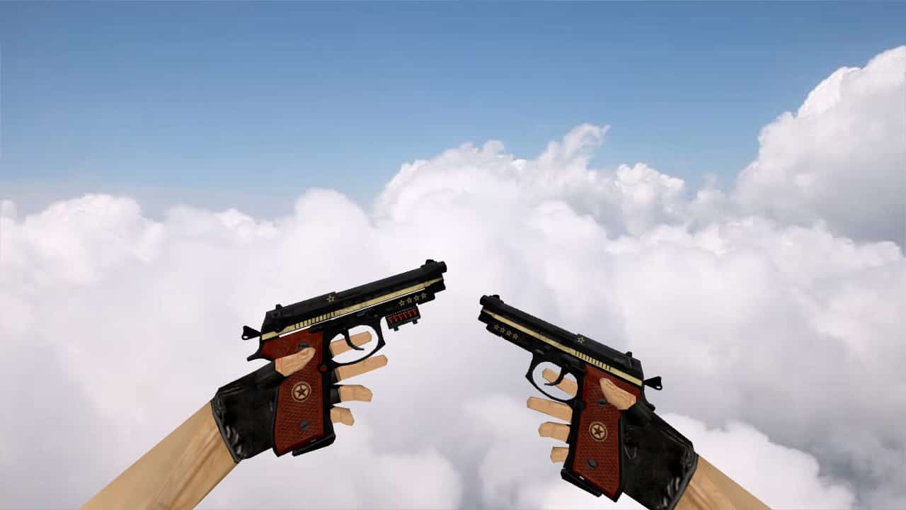 Dual Berettas Comrade Military Black