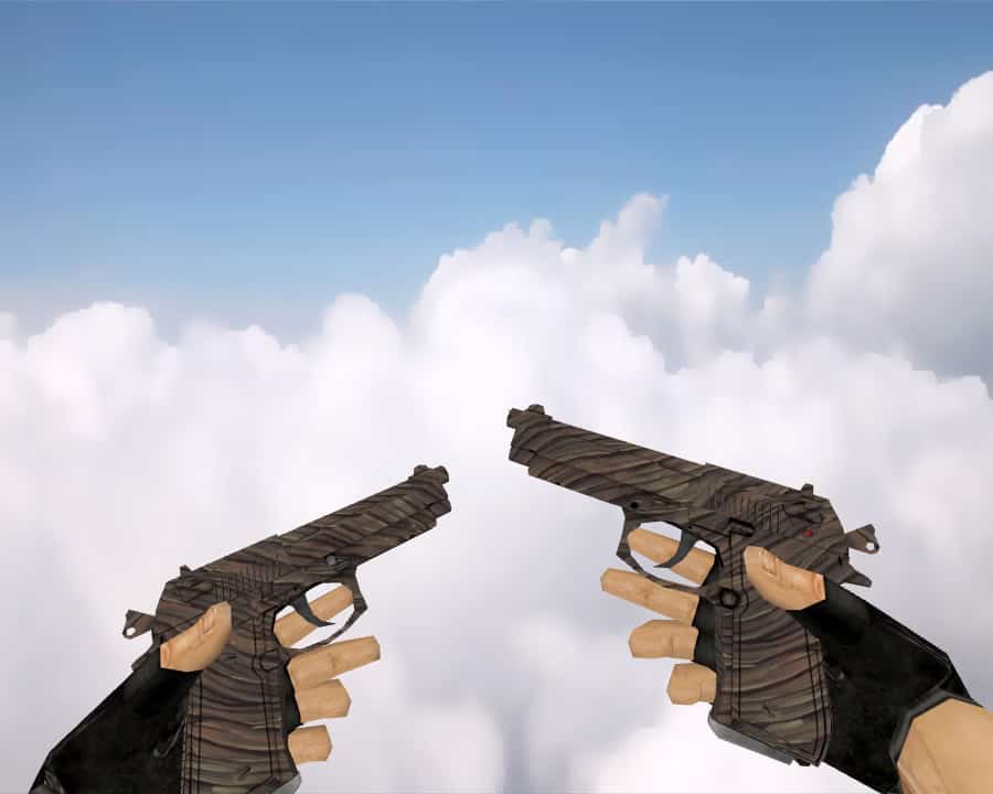 Dual Berettas | Сплавной лес (Drift Wood)