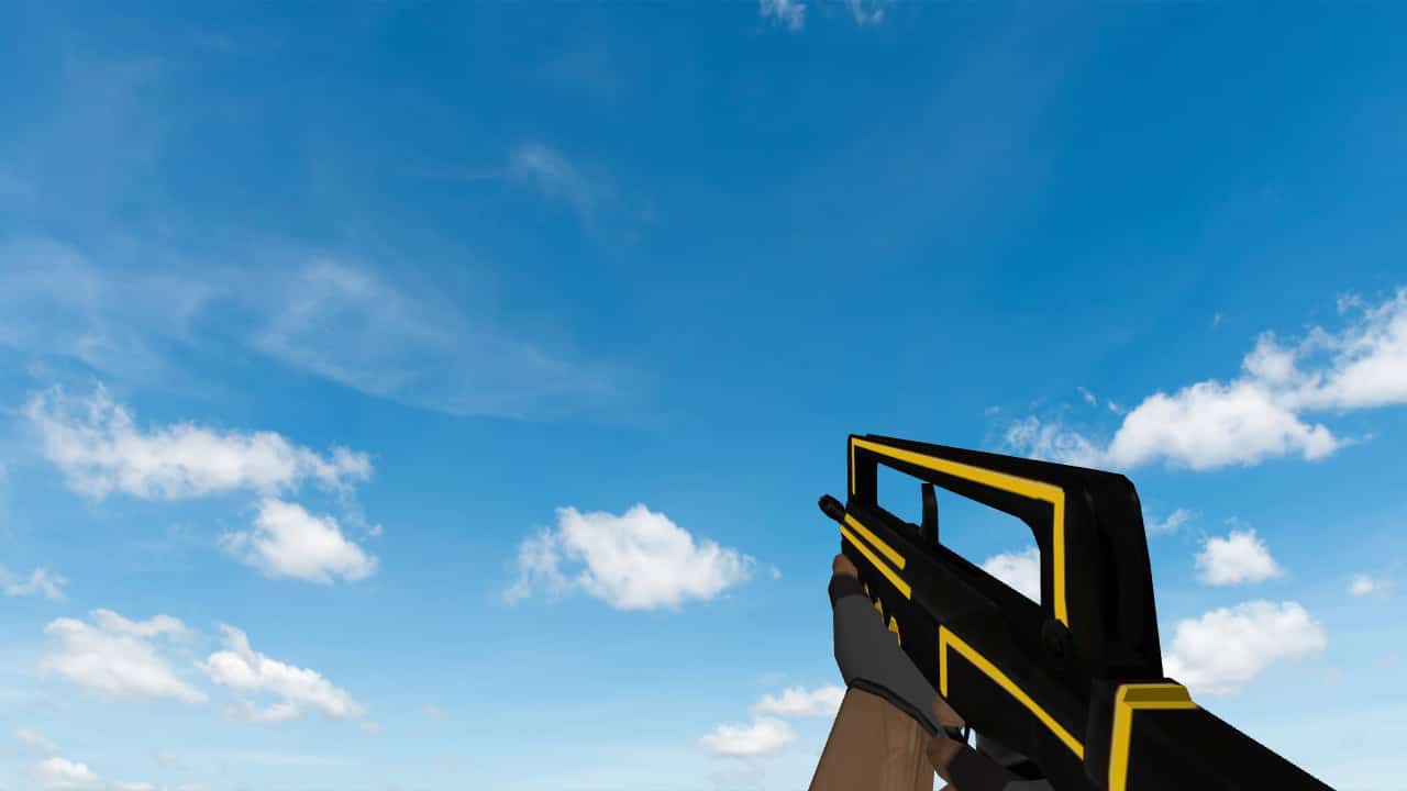 Famas Gold Neon