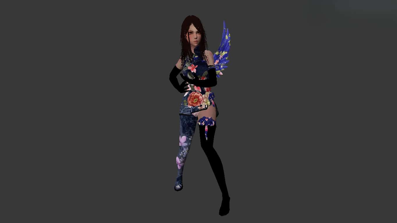 Girl Angel Retextured