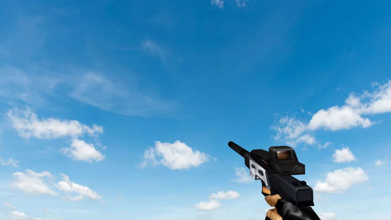 Suppressed Glock