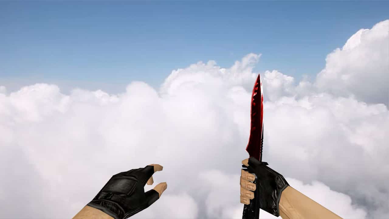 Default Knife Duality Red