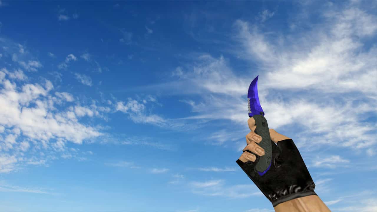 Складной нож «Doppler Sapphire»