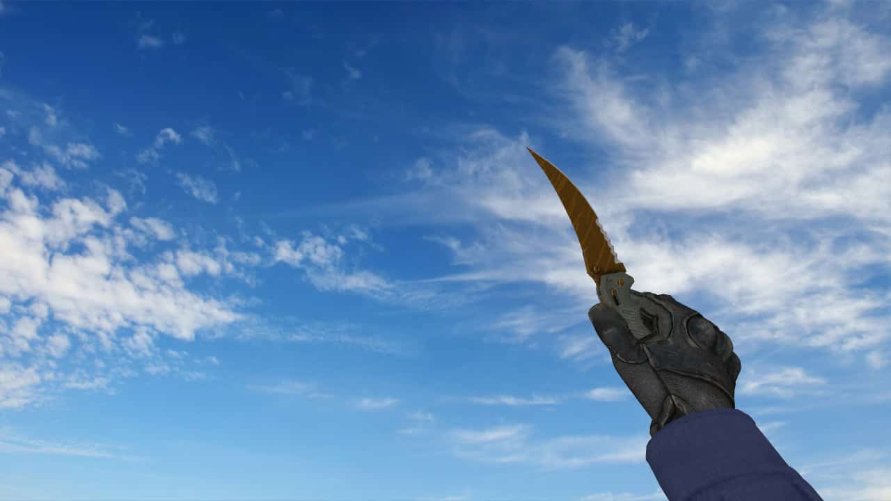 Flip Knife Golden