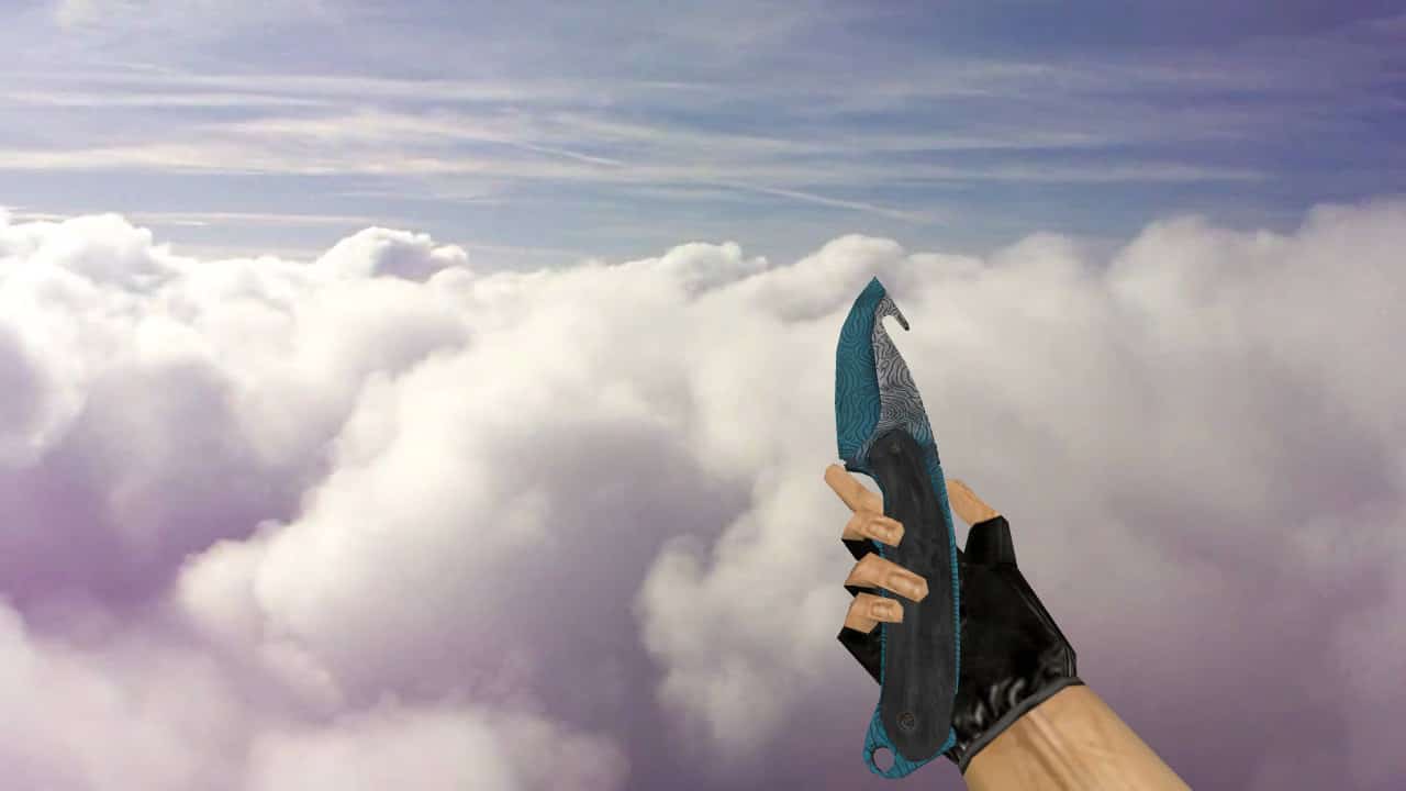 Gut Knife Bark Beetle Blue