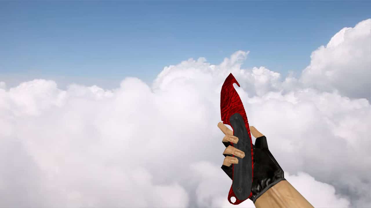 Gut Knife Ruby Red