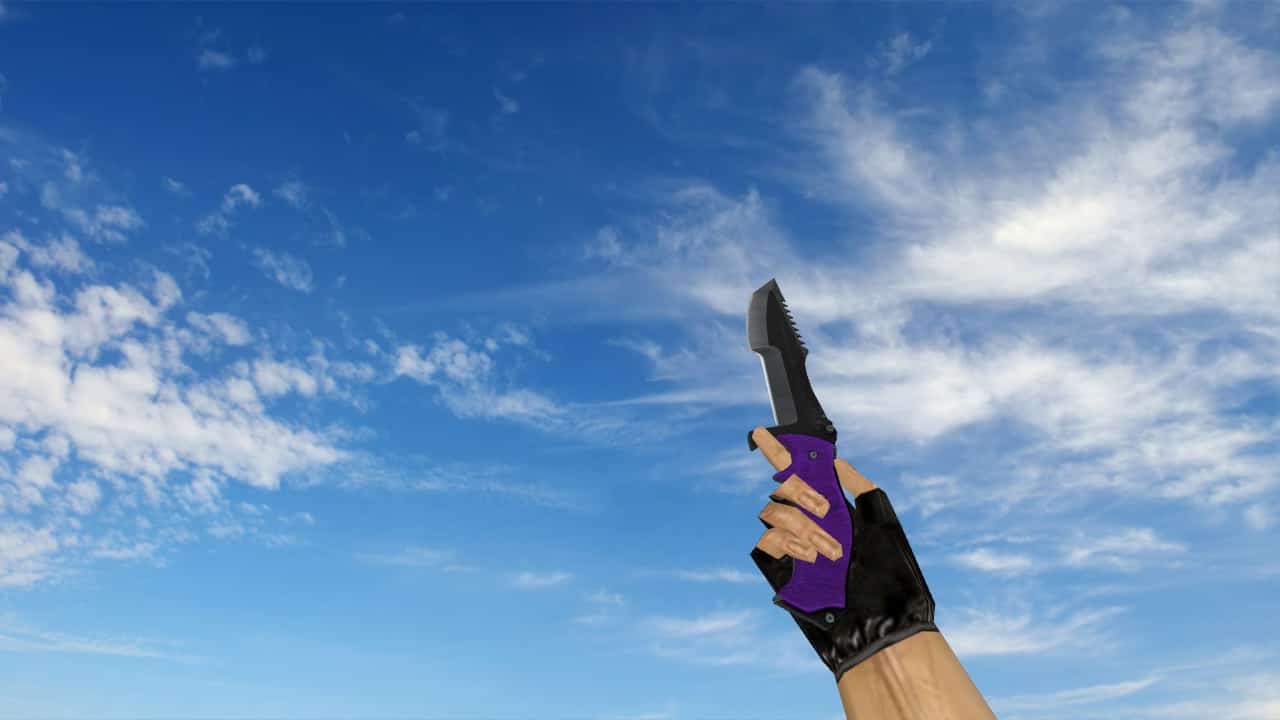 Охотничий нож Knife «Ультрафиолет»