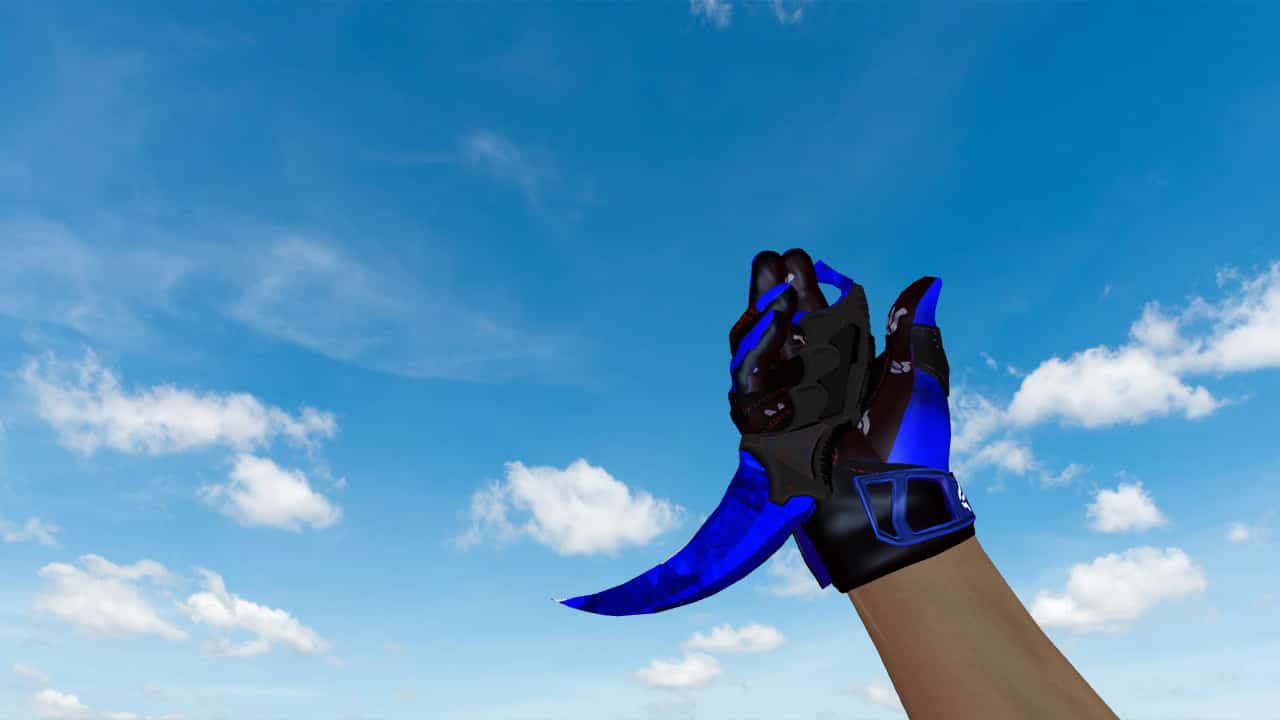 Керамбит «Doppler Sapphire»