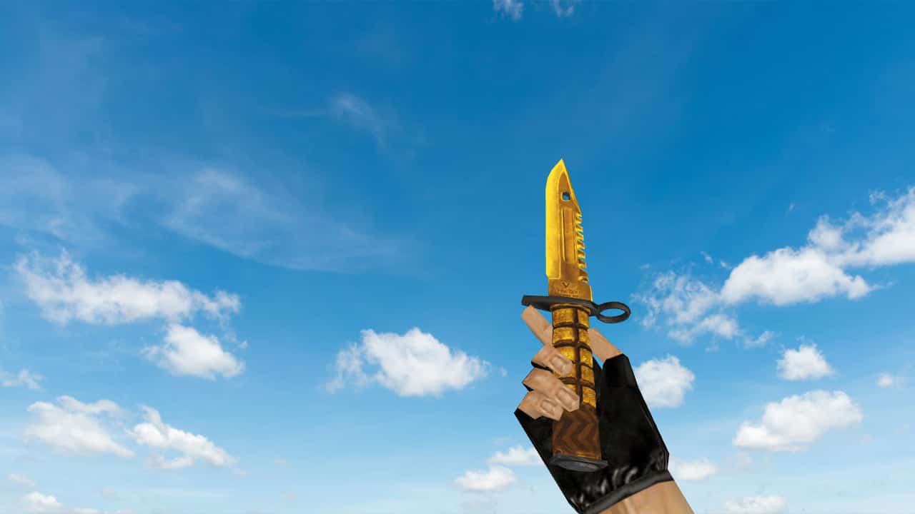 M9 Bayonet Fine Gold