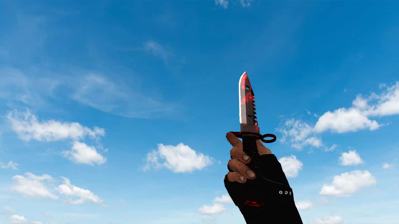 M9 Bayonet Gamma Doppler Red