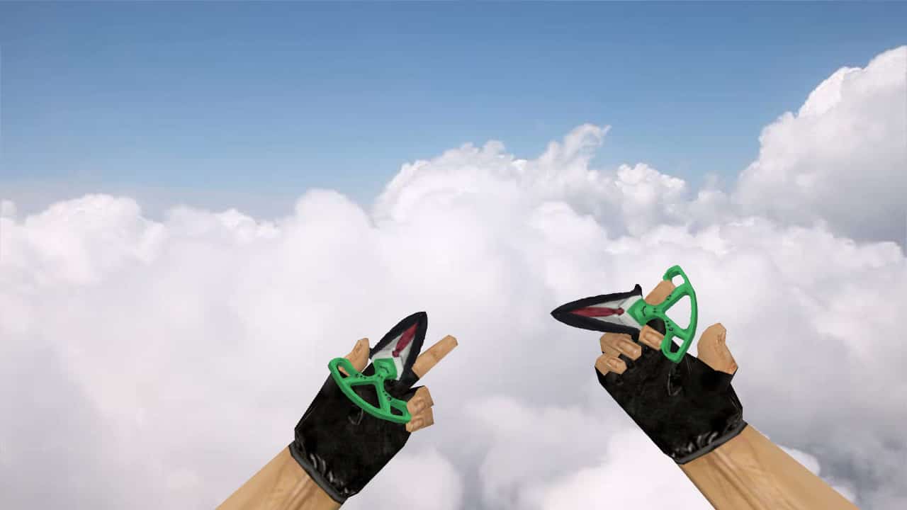Shadow Daggers Alien Costume
