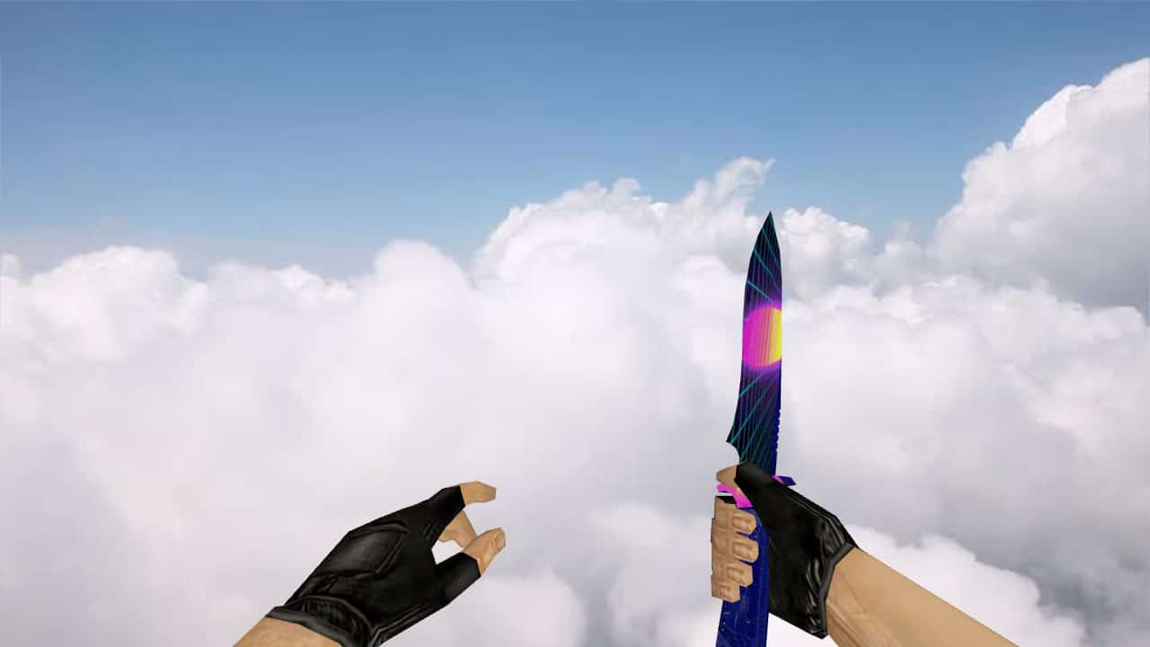 Vaporwave Knife