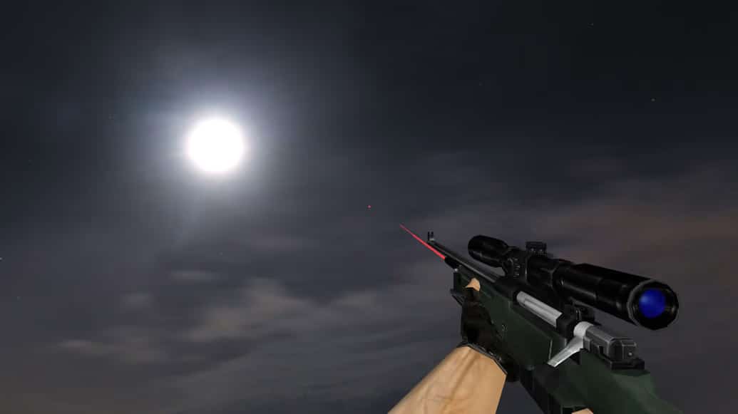 Пак моделей оружия «Laser sniper pack»