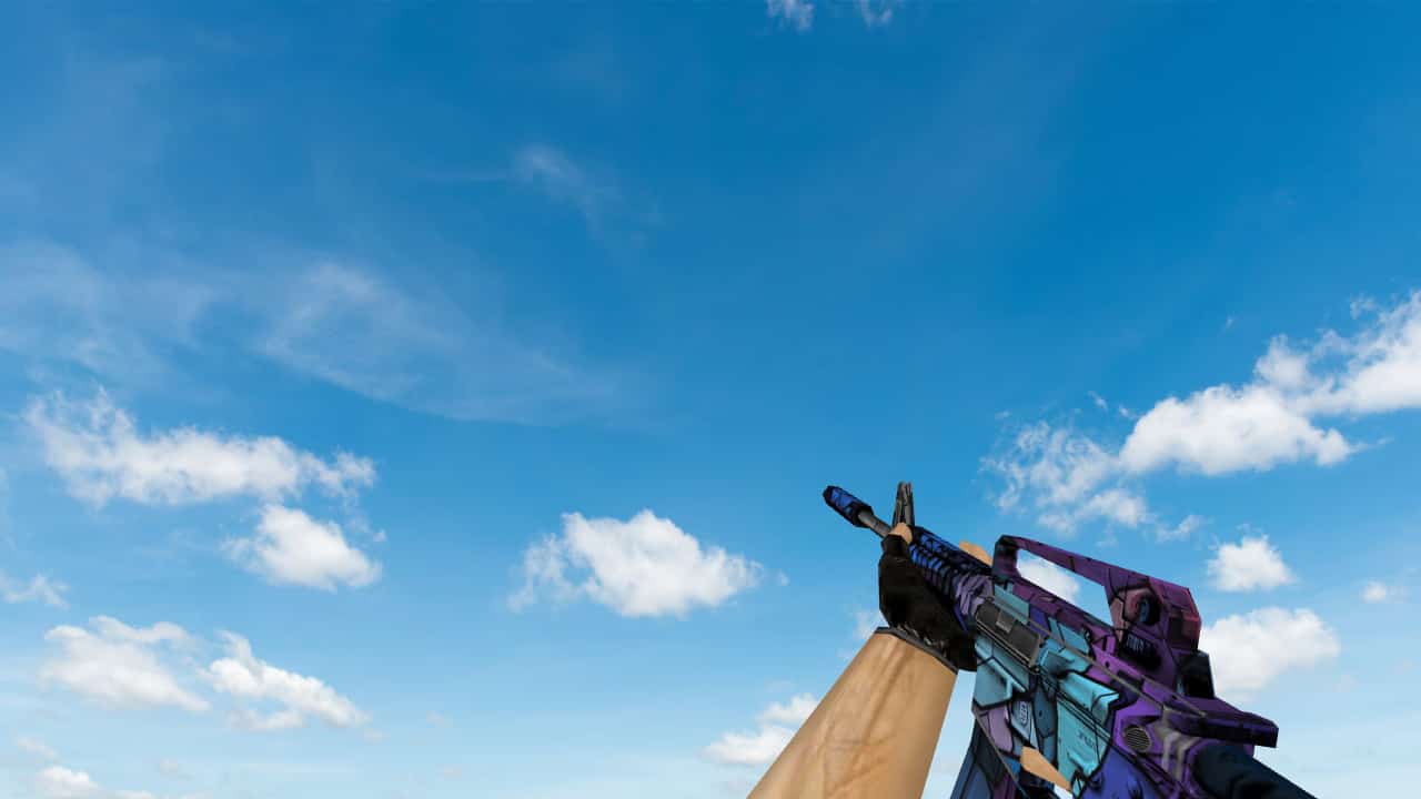 Default M4A1 Colored