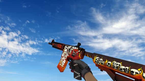 M4A4 «Адское пламя»