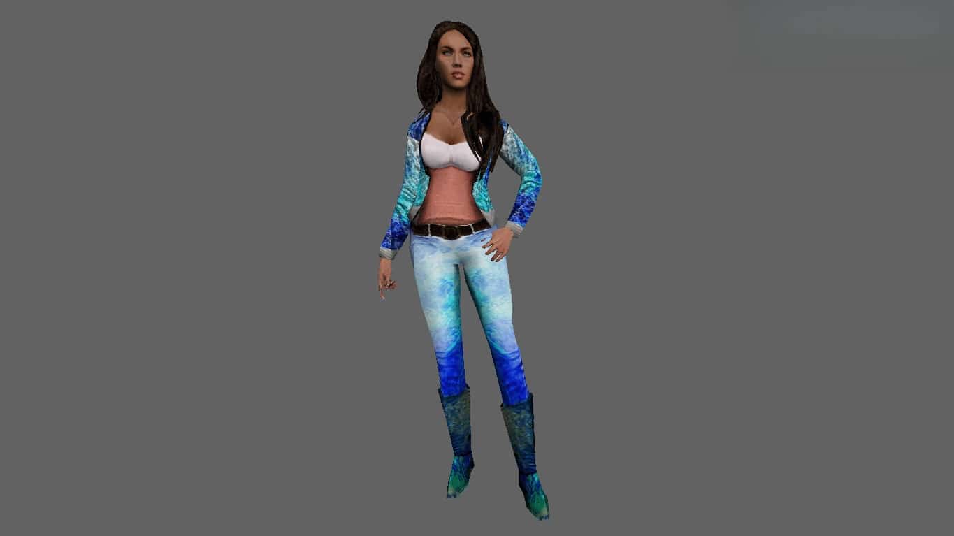 Megan Fox Retextured