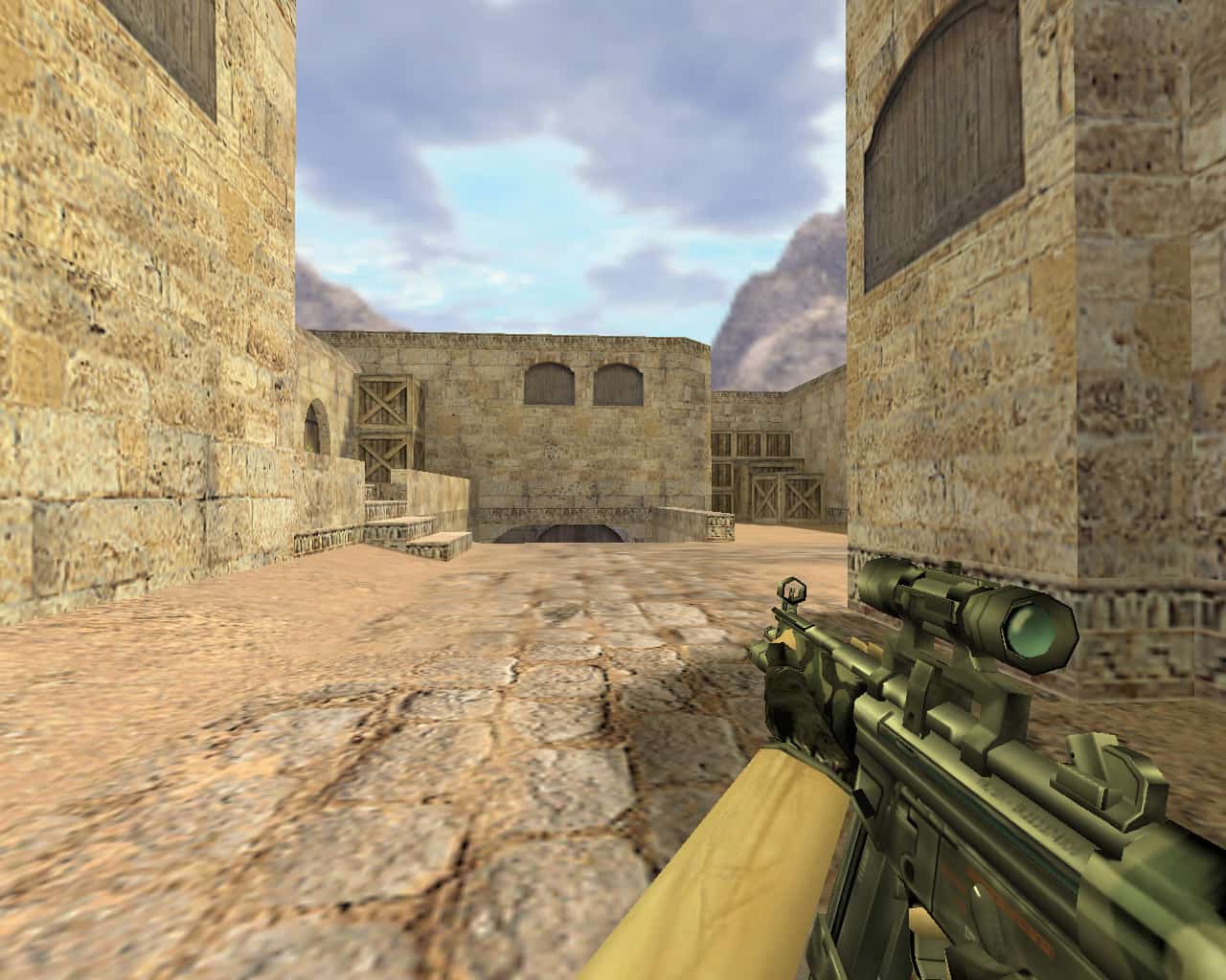MP5 Камуфляж с оптикой