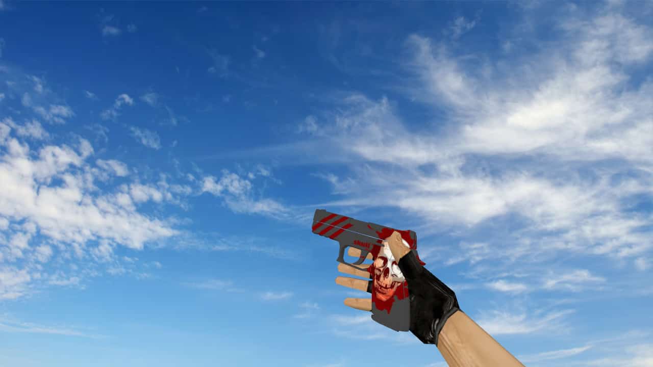 P250 Bloody Skull