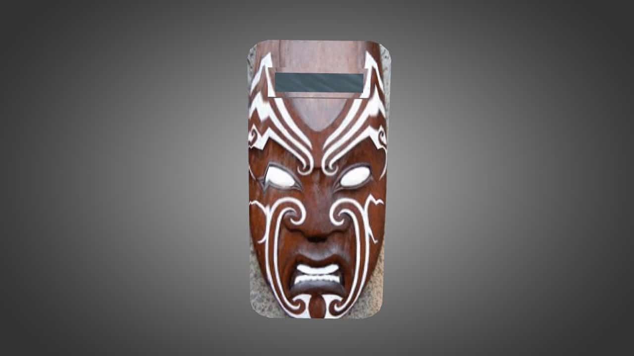 Maori Mask for Shields