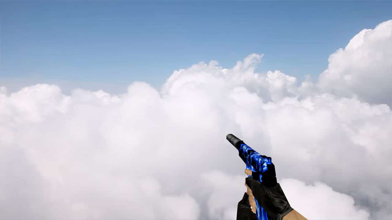 Default USP Blue Fire