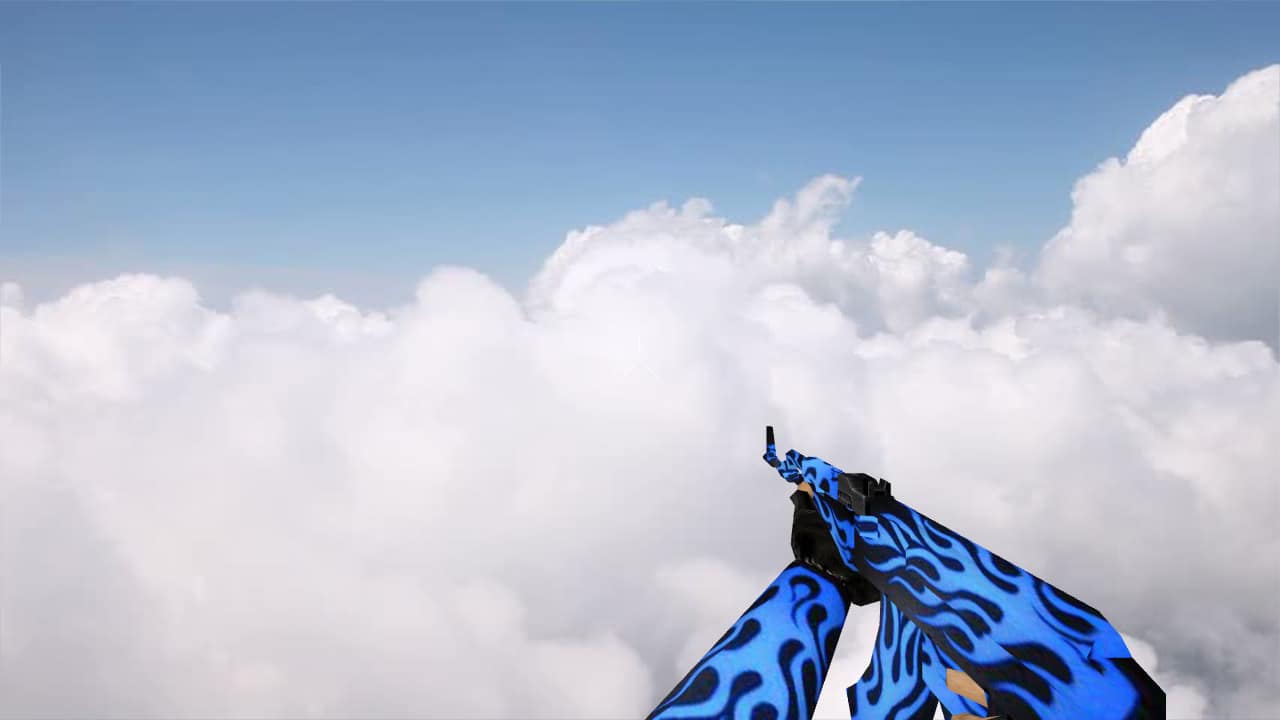 AK-47 Blue Flame