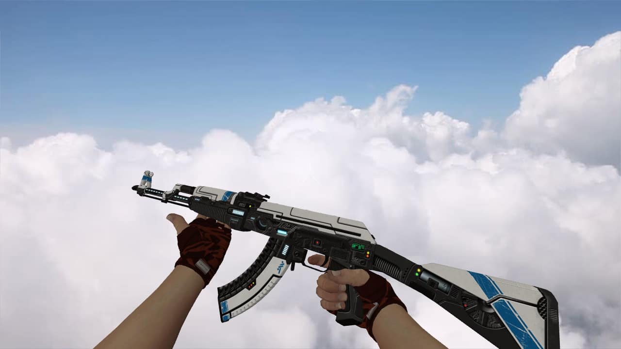 AK-47 Sci Fi Blue