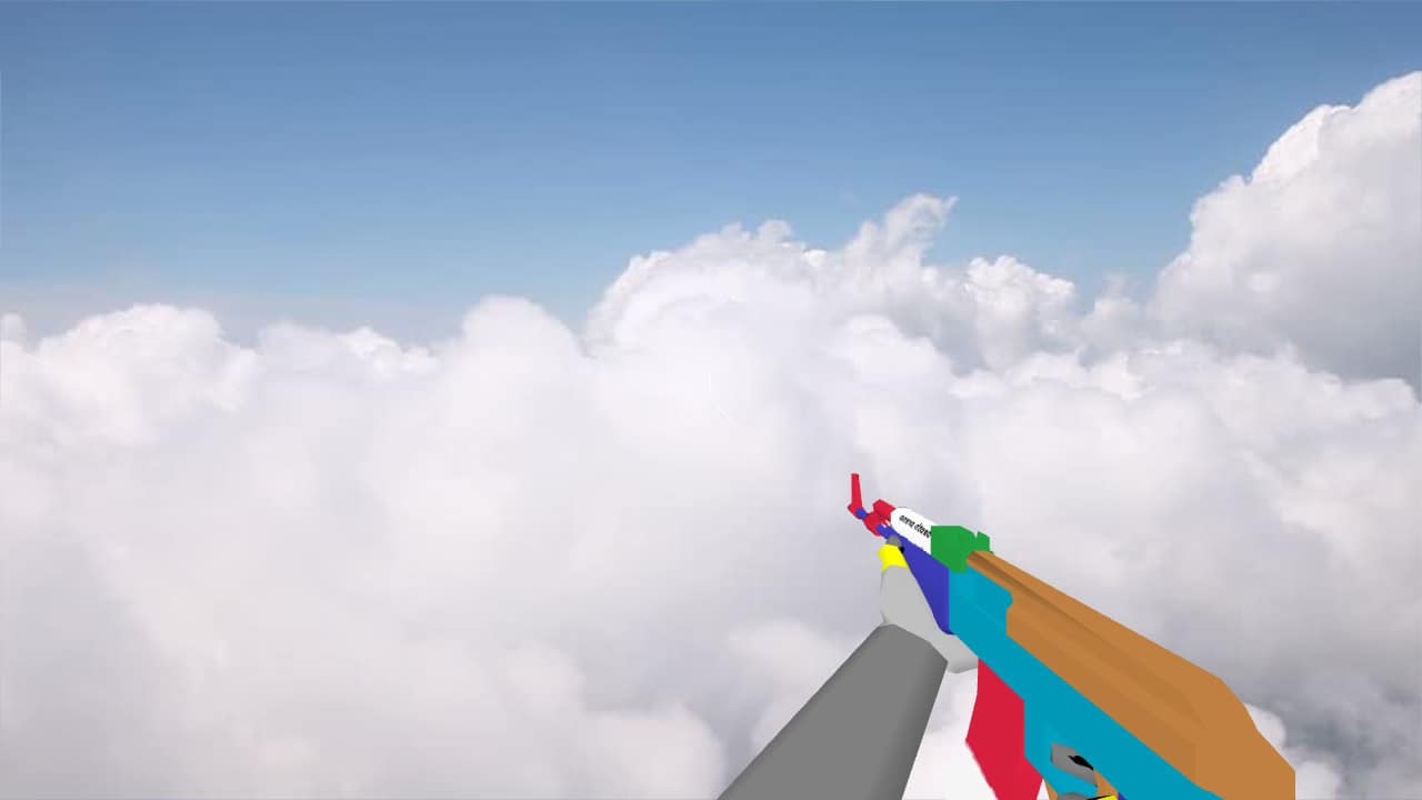 Default AK-47 Noob Colored