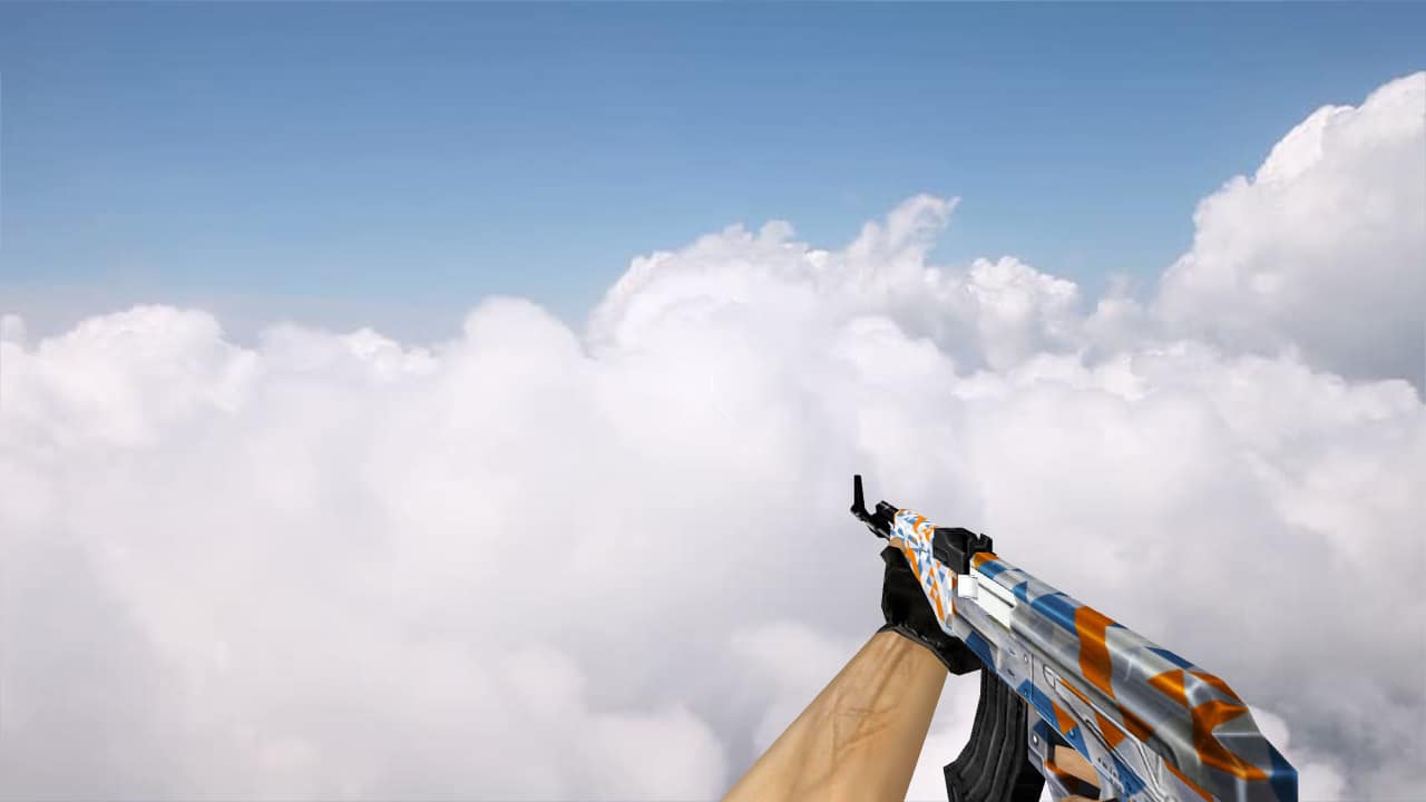 Default AK-47 Whiteout Edition
