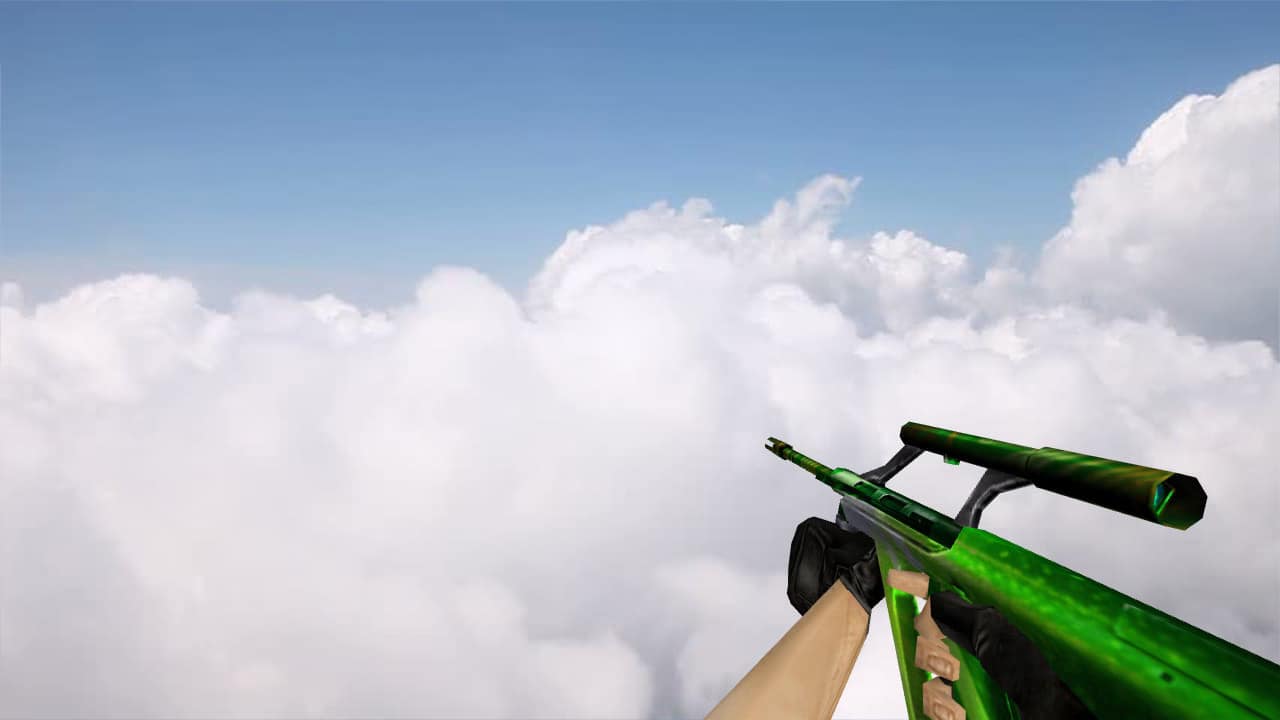 Default AUG Green light