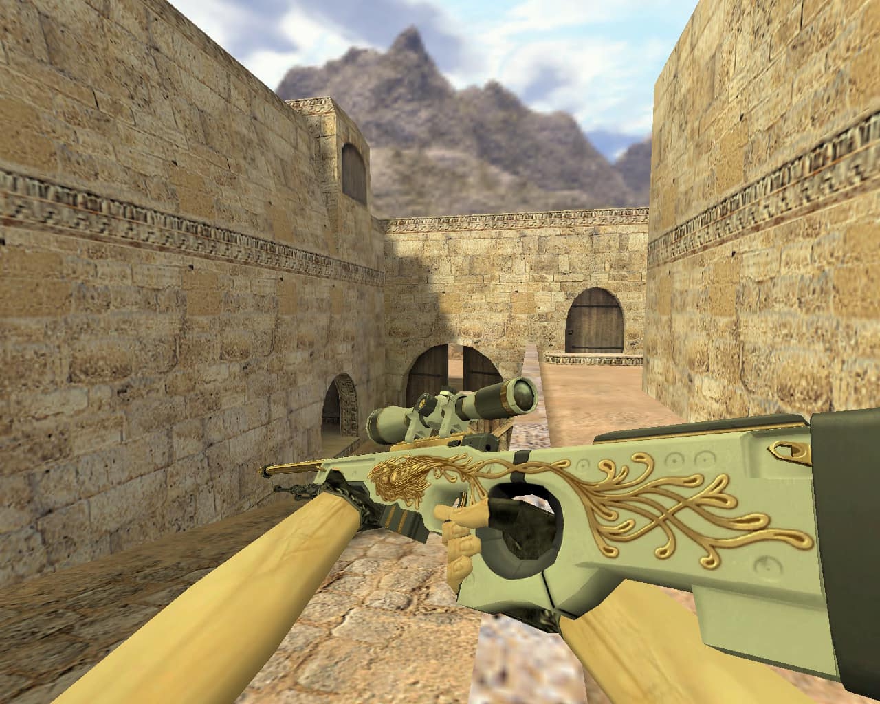 AWP Серый Феникс