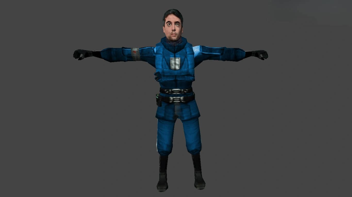 Барни Халкаун HL2