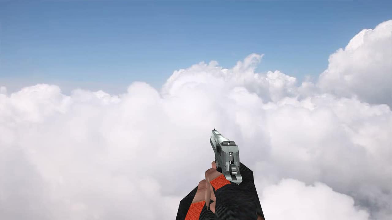 Chromed Desert Eagle
