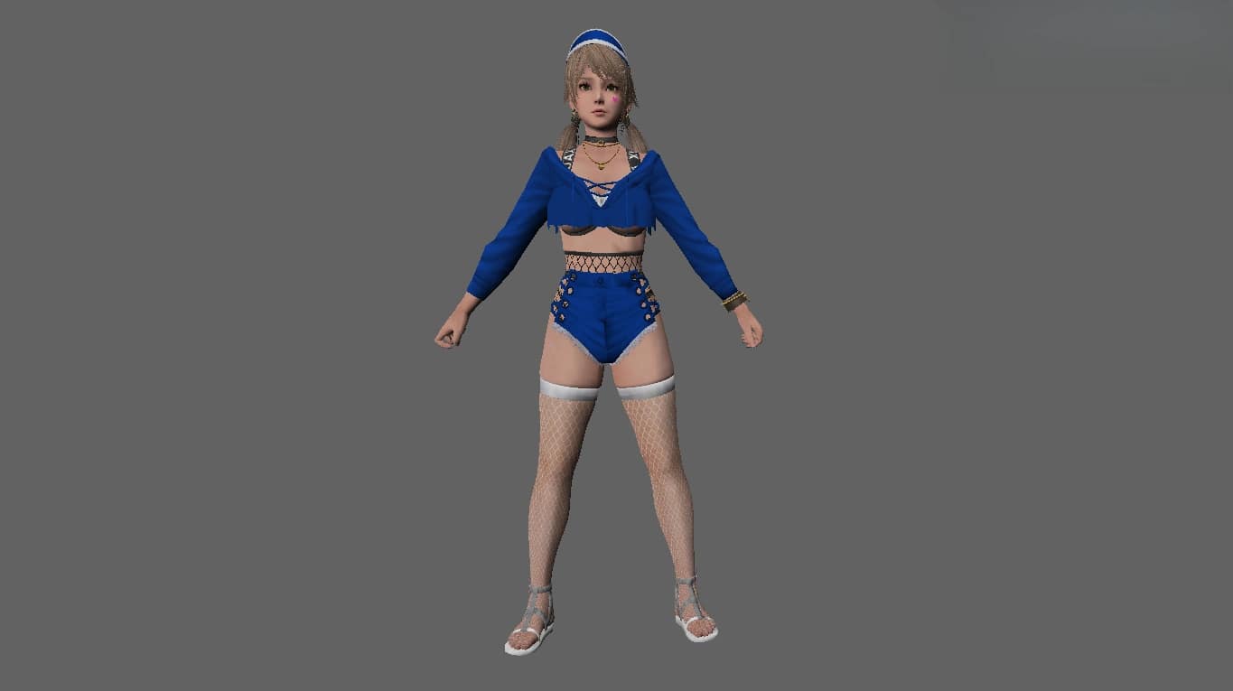 DOA Amy Gal Outfit