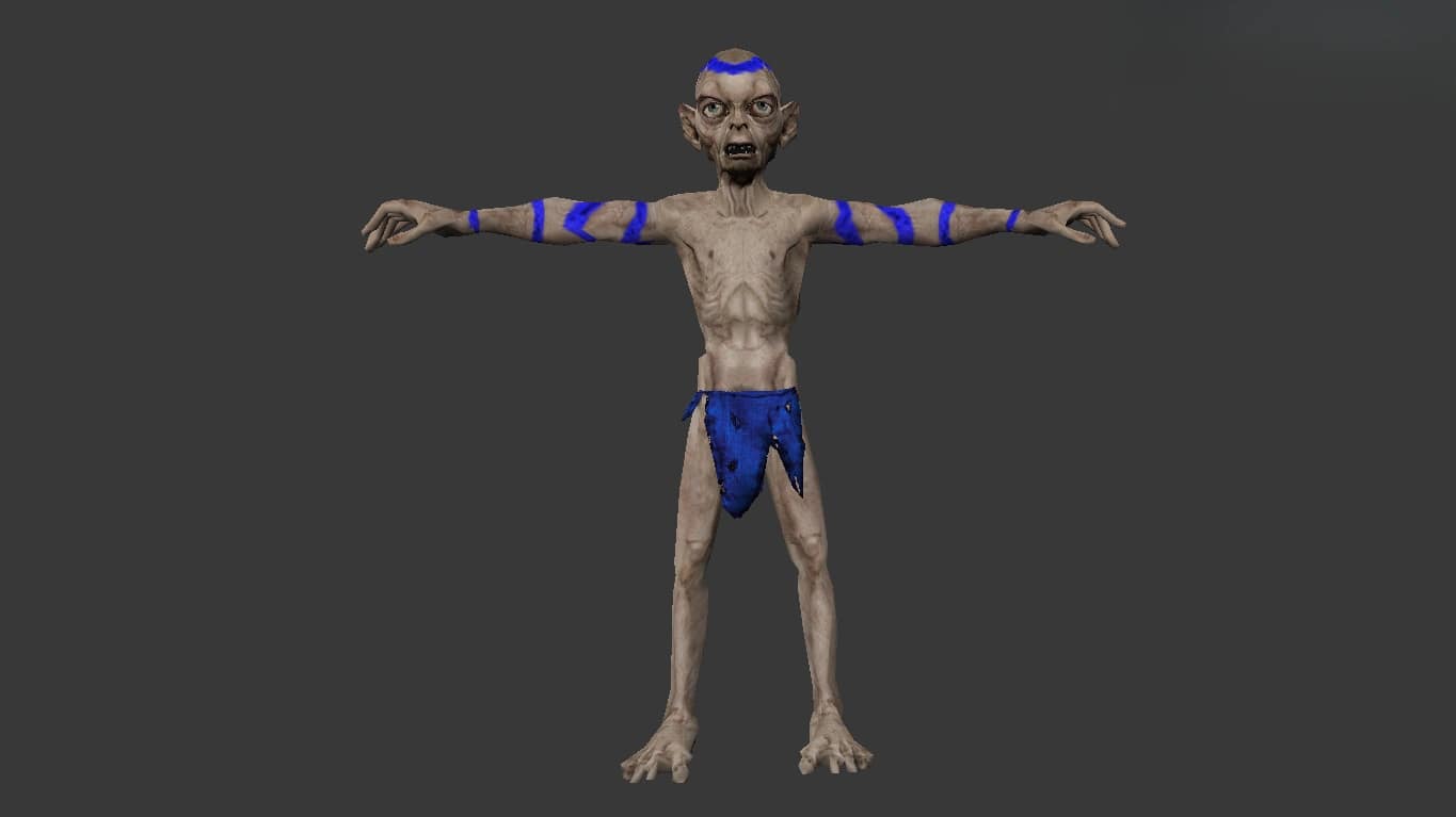 Голлум Retextured
