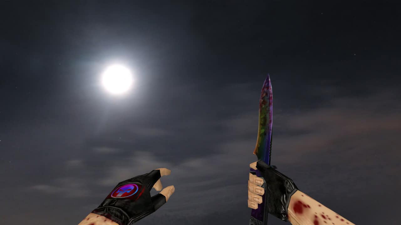 Default Knife Bloody Rainbow